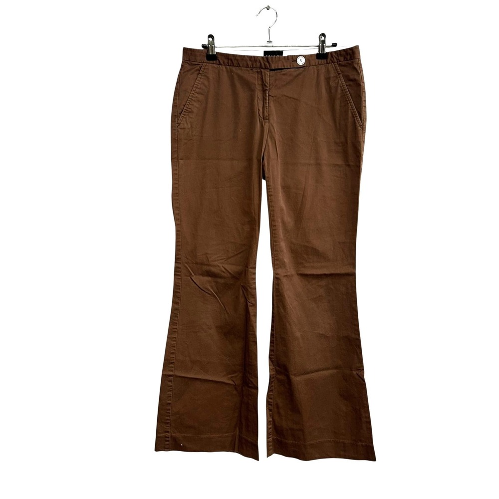 Y2K The Limited‎ Brown Chino Pants 6R Drew Fit Straight Bootcut Minimalist
